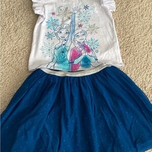 Frozen size 7/8 outfit